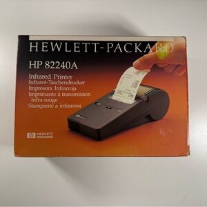 HP 82240A Infrared Printer Vintage Calculator Printer Boxed. Tested.